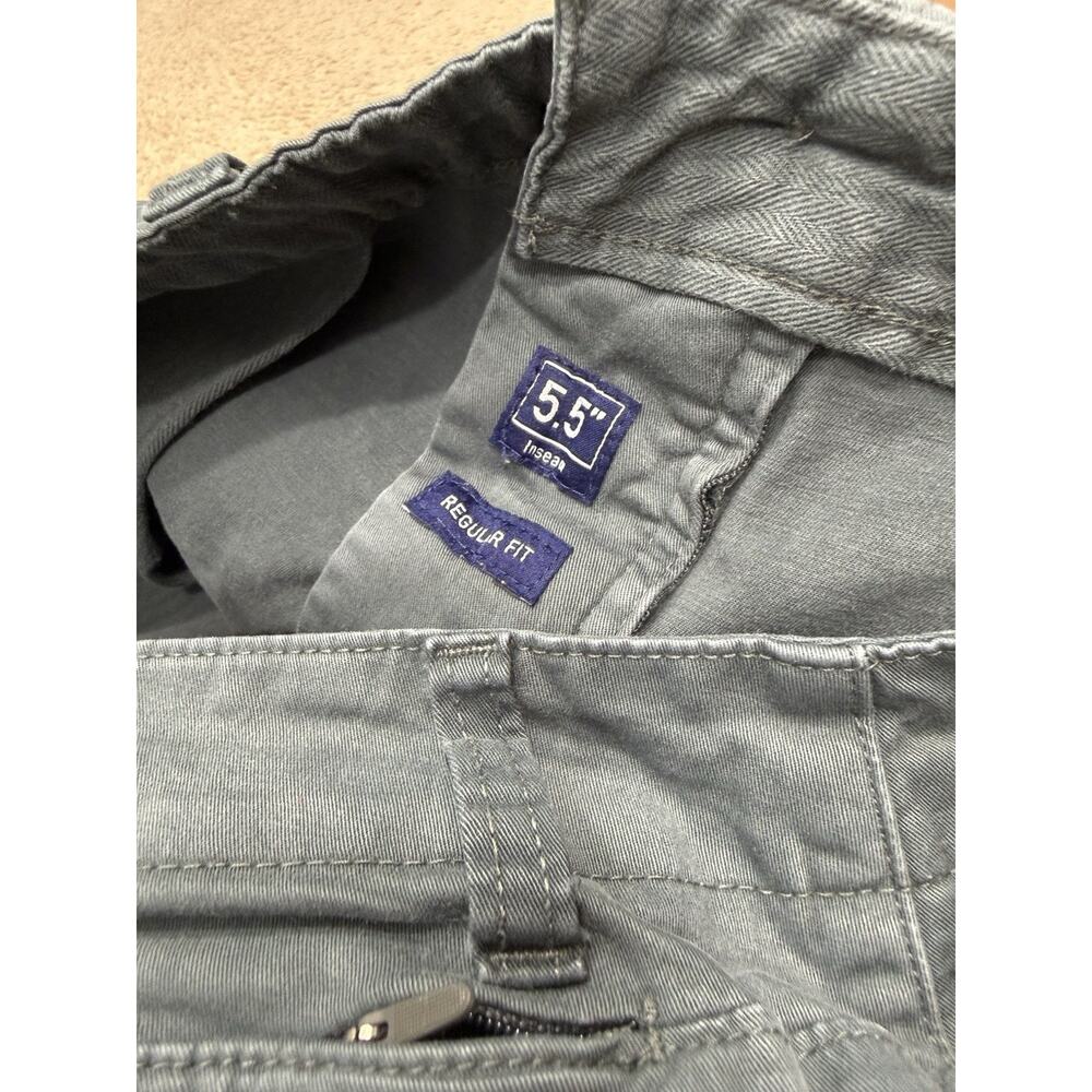 Chubbies Men’s Blue Solid Chino Shorts Reg Fit 5.5" Inseam Pockets size 34 243 - Picture 8 of 12